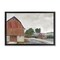 Stupell Industries Grace Farm Barn View Floating Frame, design by Errico & Slyp